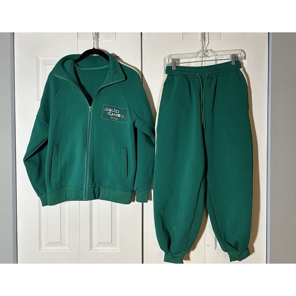 SQUID GAME 2 OFFICIAL NETFLIX Rare Tracksuit Set 2024 Launch Event S/M Halloween